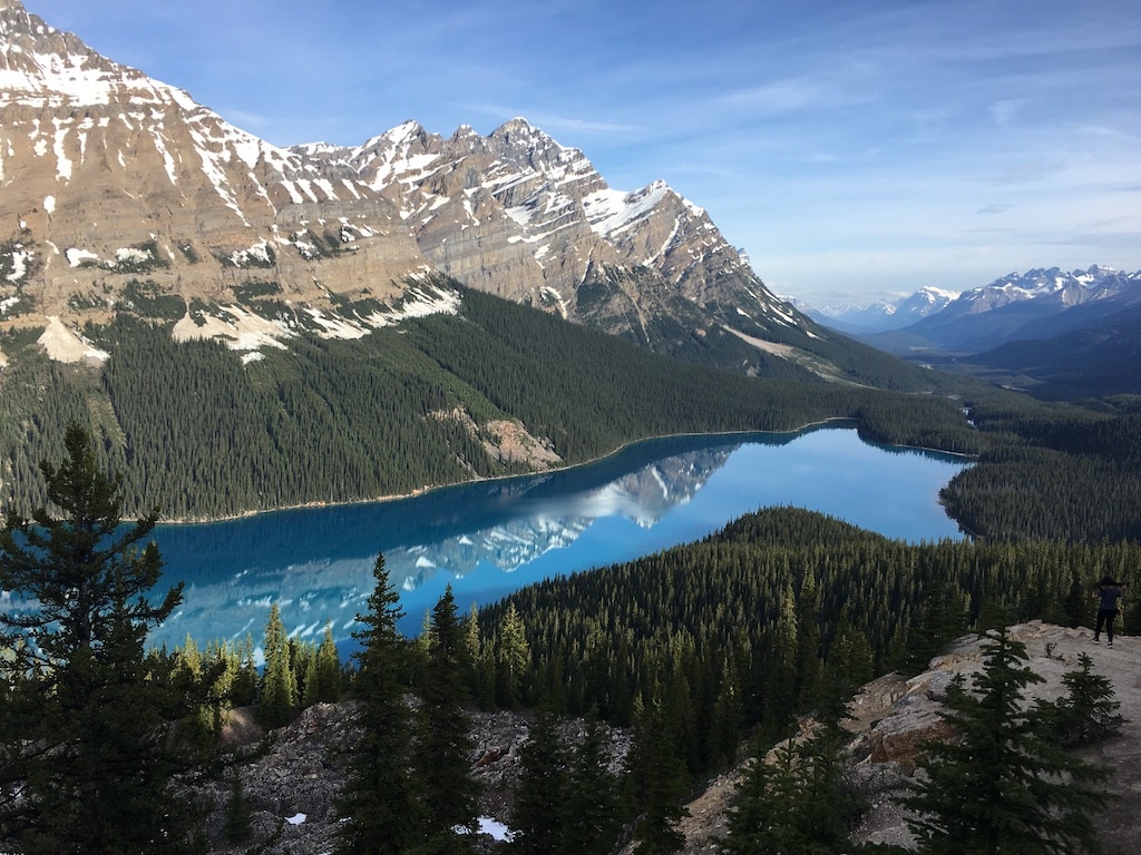 Peyto Lake in the rockies