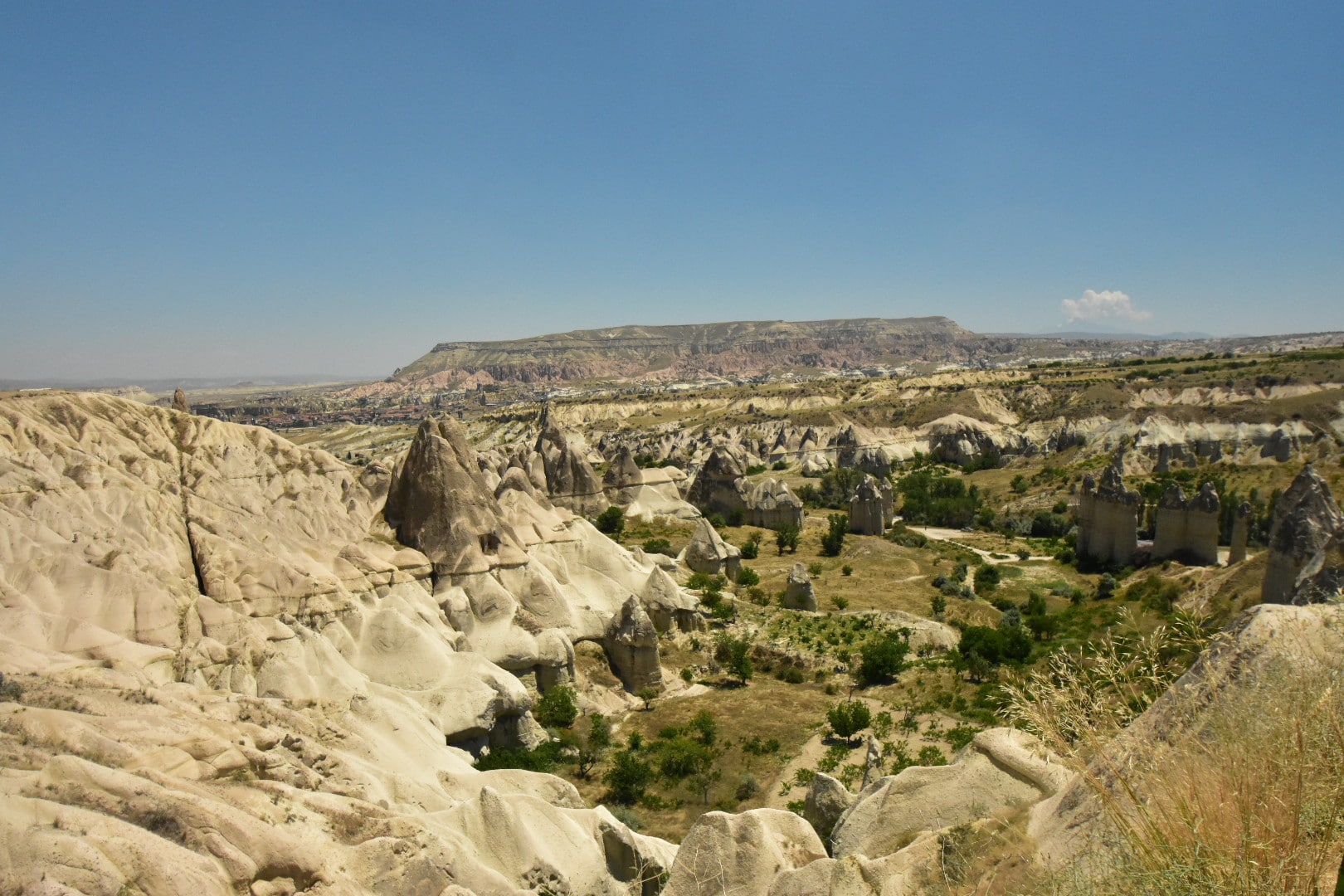 rock formations rise up in cappadocia