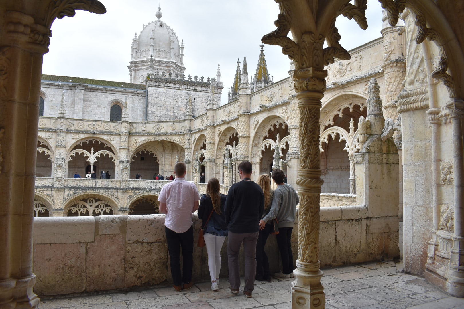 friends at monastery