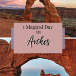 one day in arches pin