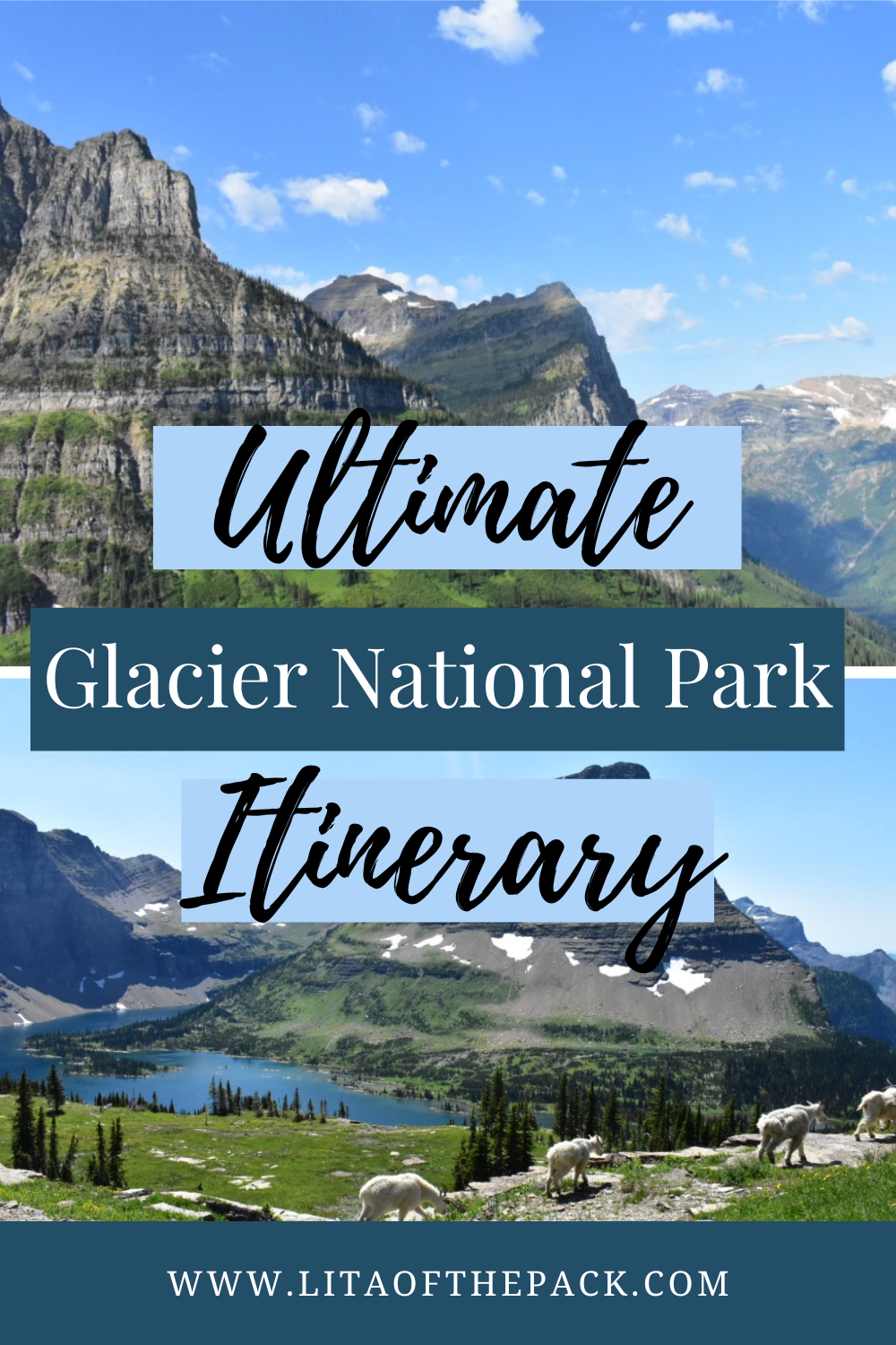 going to the sun road and hidden lake