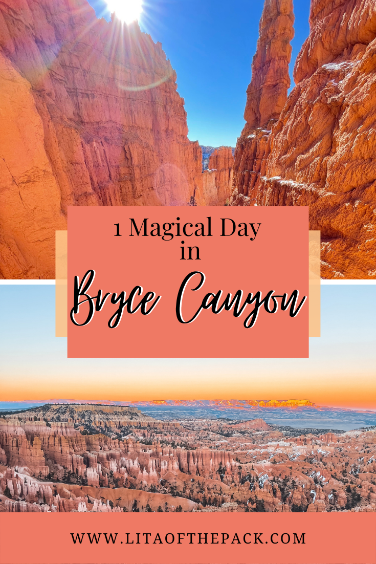 one day in bryce canyon pin
