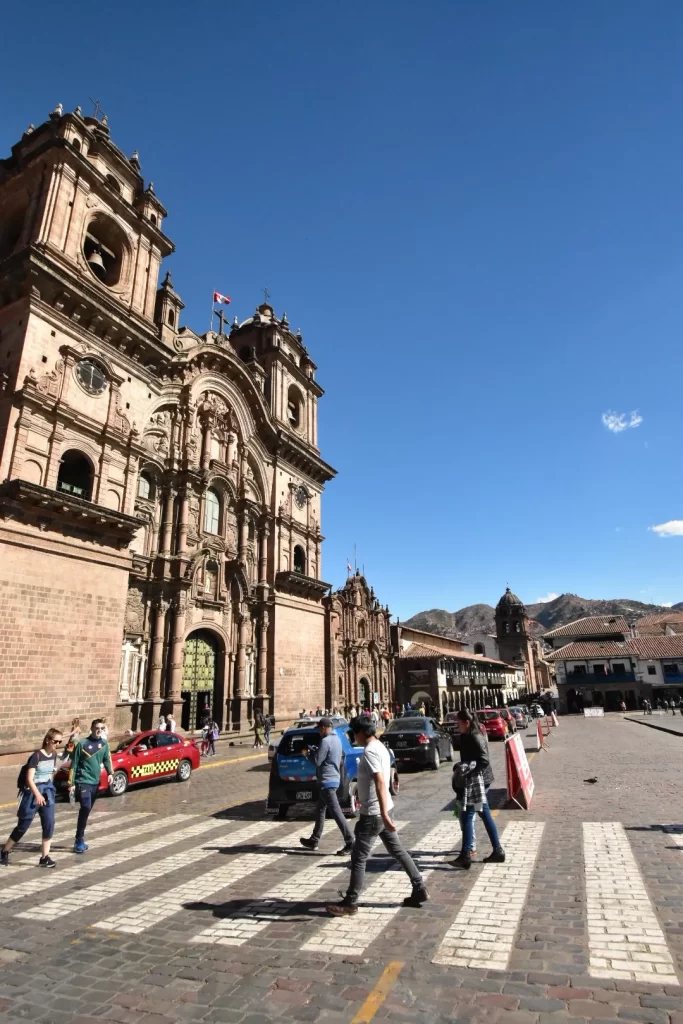 Plaza de armas in Cusco