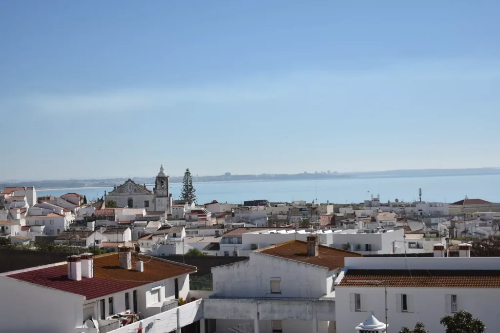 view from our b&b