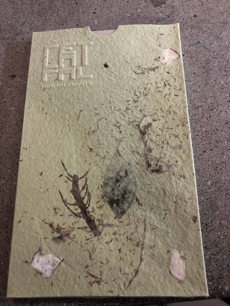 Menus at Central