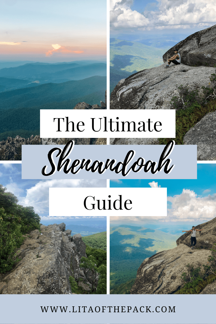 four pictures of shenandoah