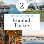 four photos in Istanbul featuring Grand Bazaar, Blue Mosque, Bosphorus