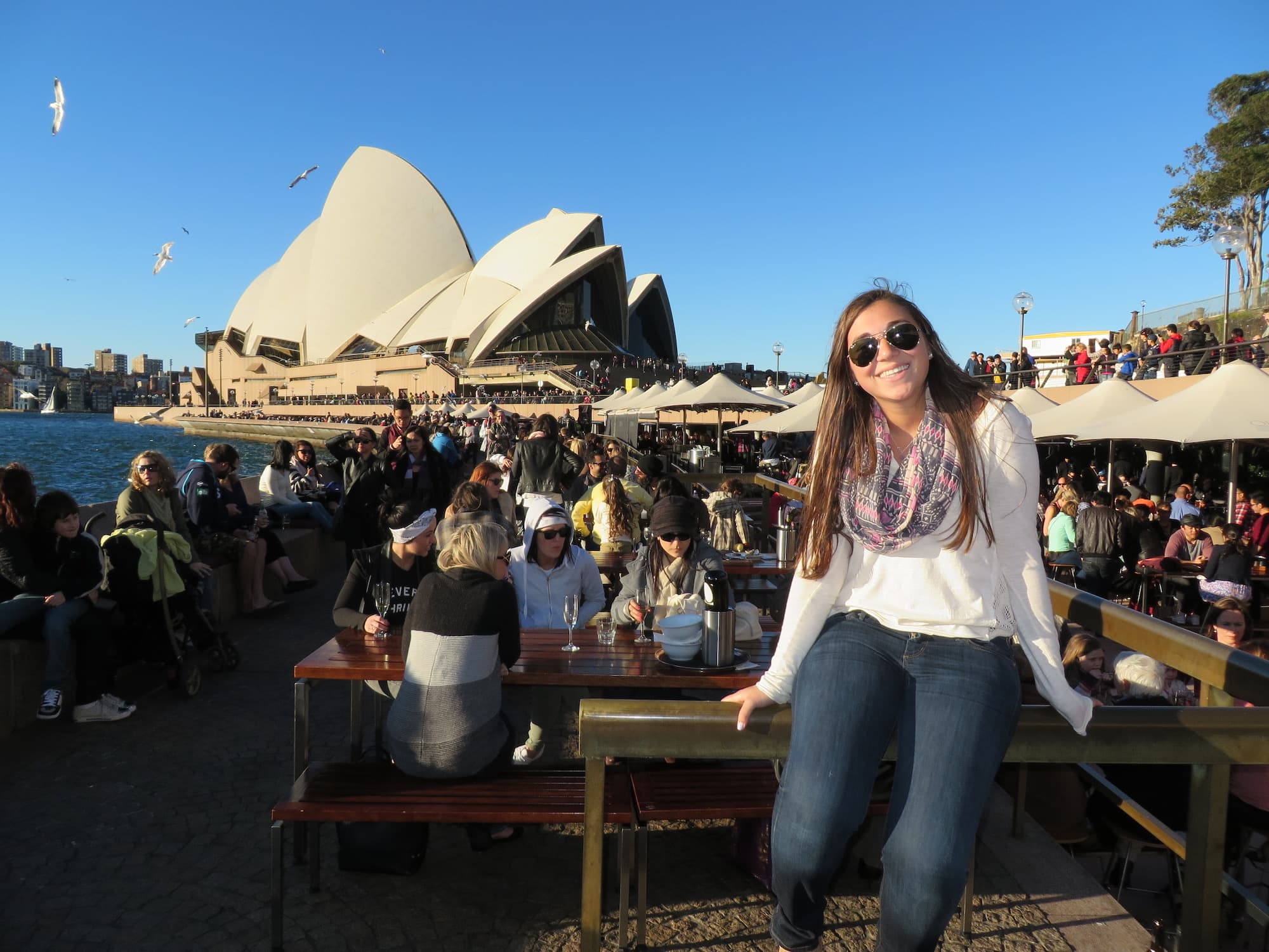Girl in front of Sydney Opera House: Fun things to do in Sydney Cover