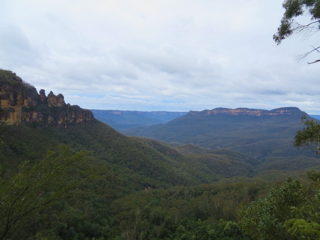 Three Sisters and Echo Point Lookout
