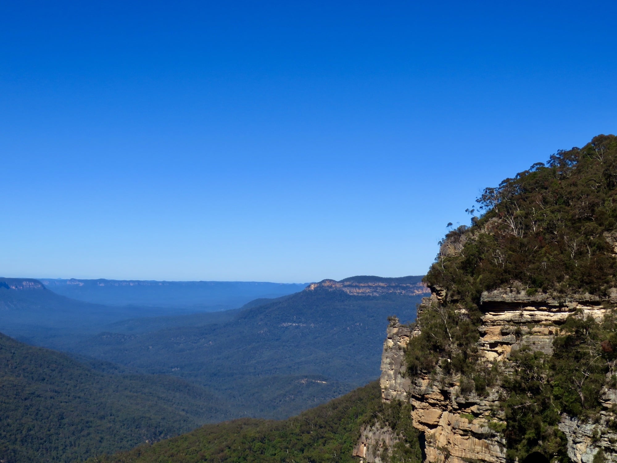 Views over the Blue Mountains