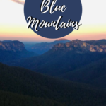 Blue Mountains Travel Guide Pin