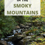 smoky mountains itinerary pin