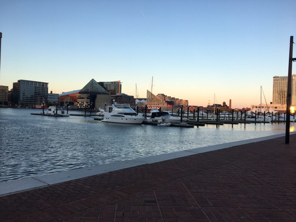 Inner Harbor in Baltimore