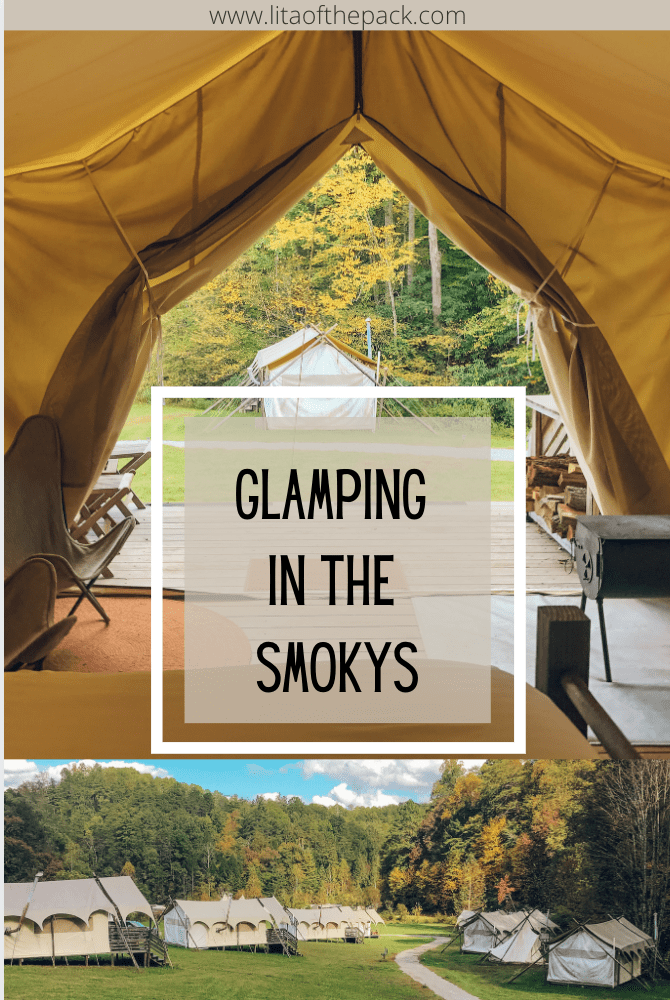 Glamping in the Smoky Mountains Pin