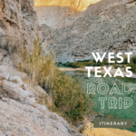 West Texas Road Trip Itinerary Pin