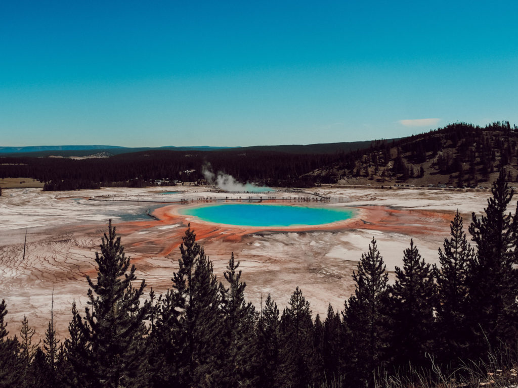 Yellowstone, best road trips in us
