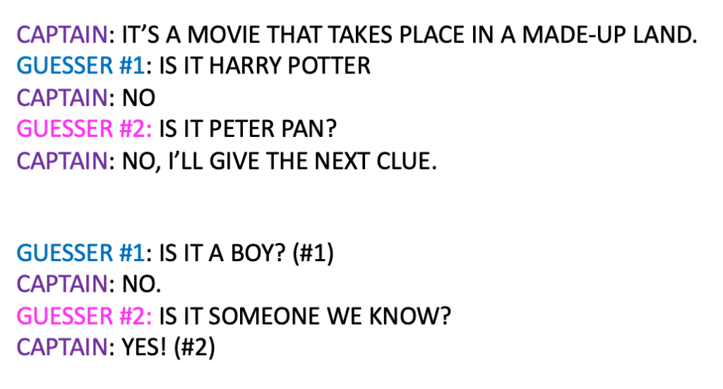 Movie Guessing Game Example