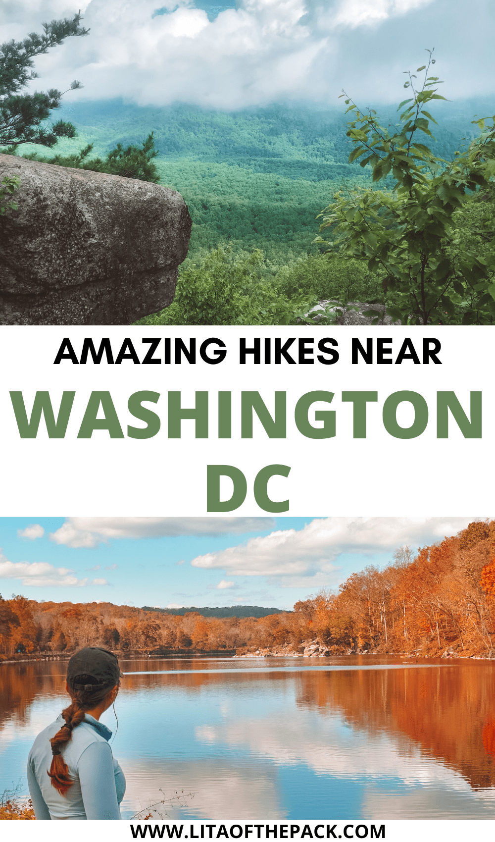 Best hikes near dc pin
