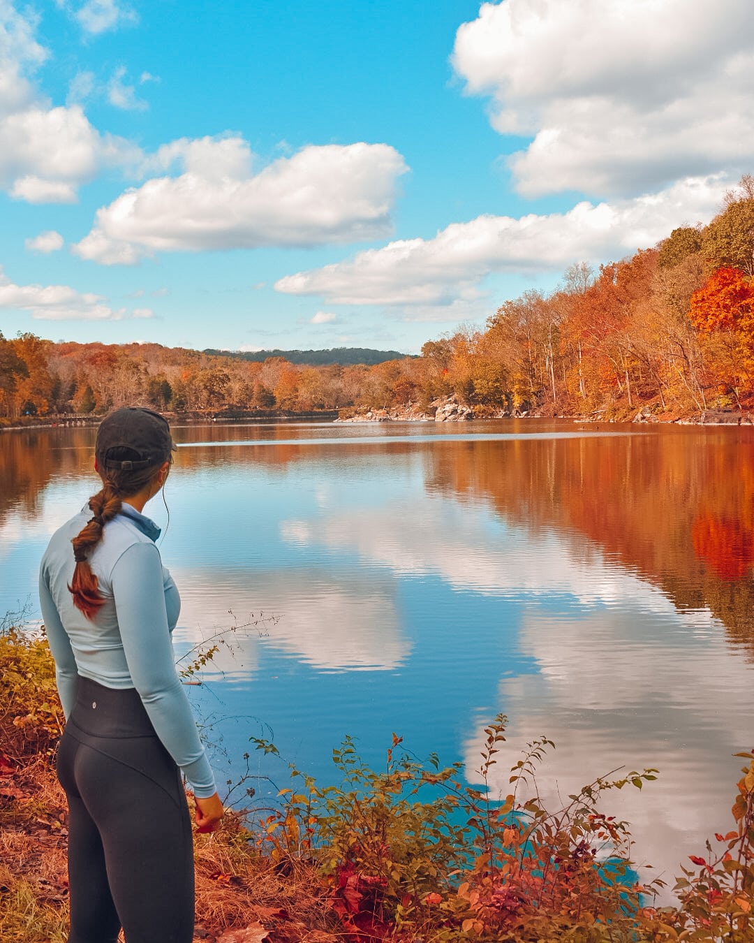 Best Hikes in DC cover; me looking out on Billy Goat T