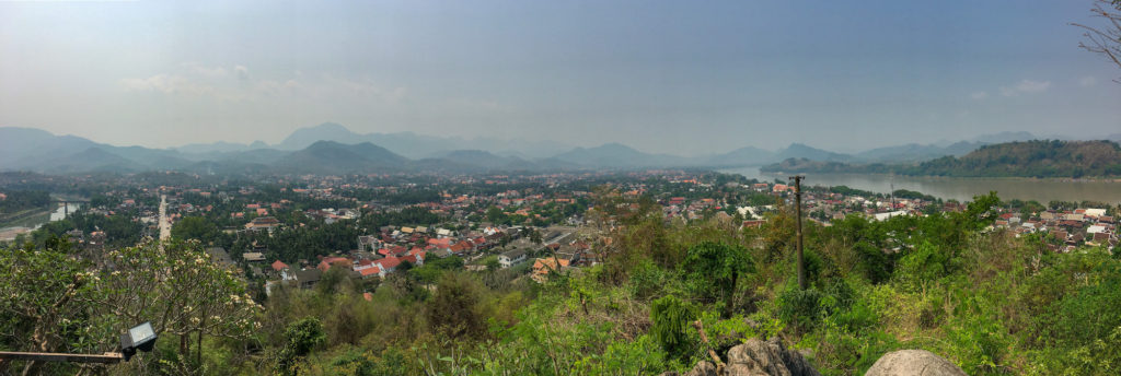 View from Wat Phou Si