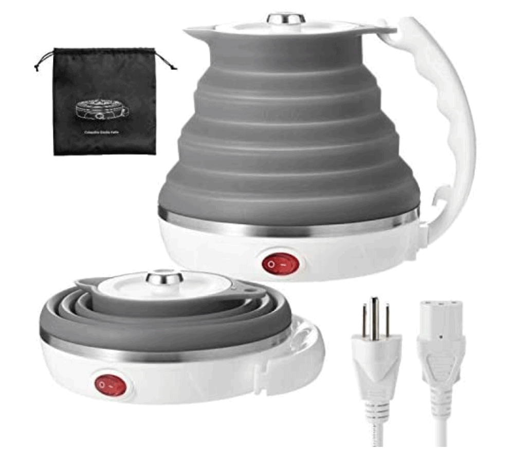 Collapsible Kettle with the parts