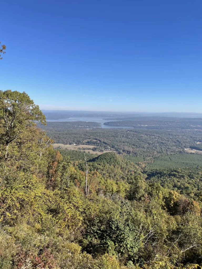 Mount Nebo State Park views below