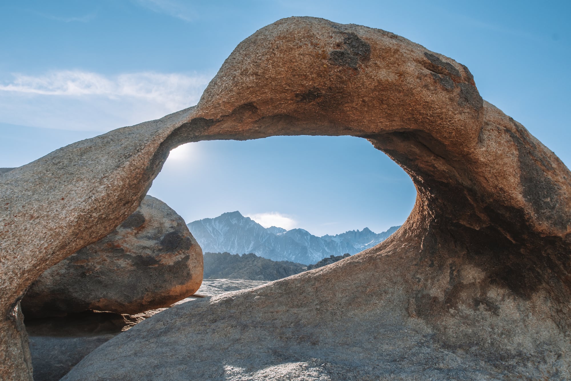 View of Mount Whitney Through the Arch
