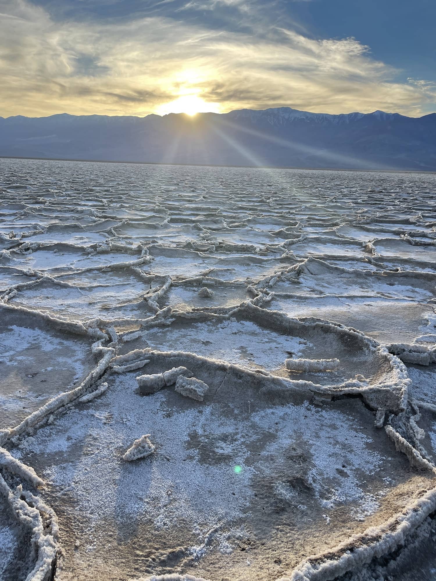 Badwater Basin; things to do in death valley post