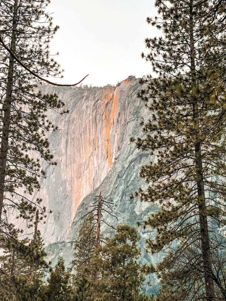 Firefall in Yosemite 2022