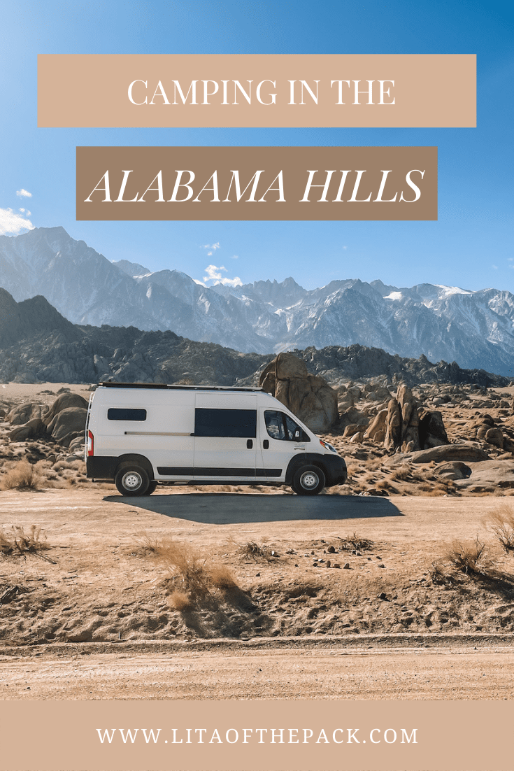 alabama hills camping guide