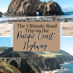 pacific coast highway road trip pin
