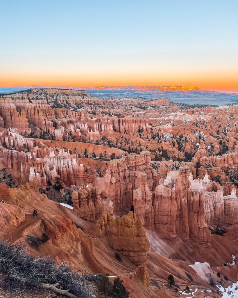 Sunsetting over Bryce Canyon