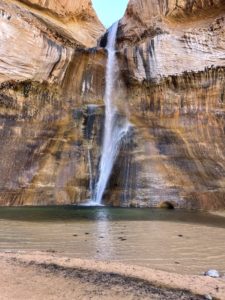 Lower Calf Creek Falls, stop off of scenic byway 12