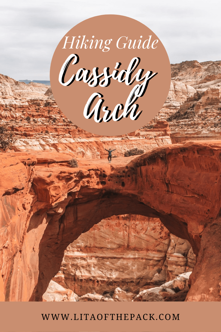 Hiking Cassidy Arch pin