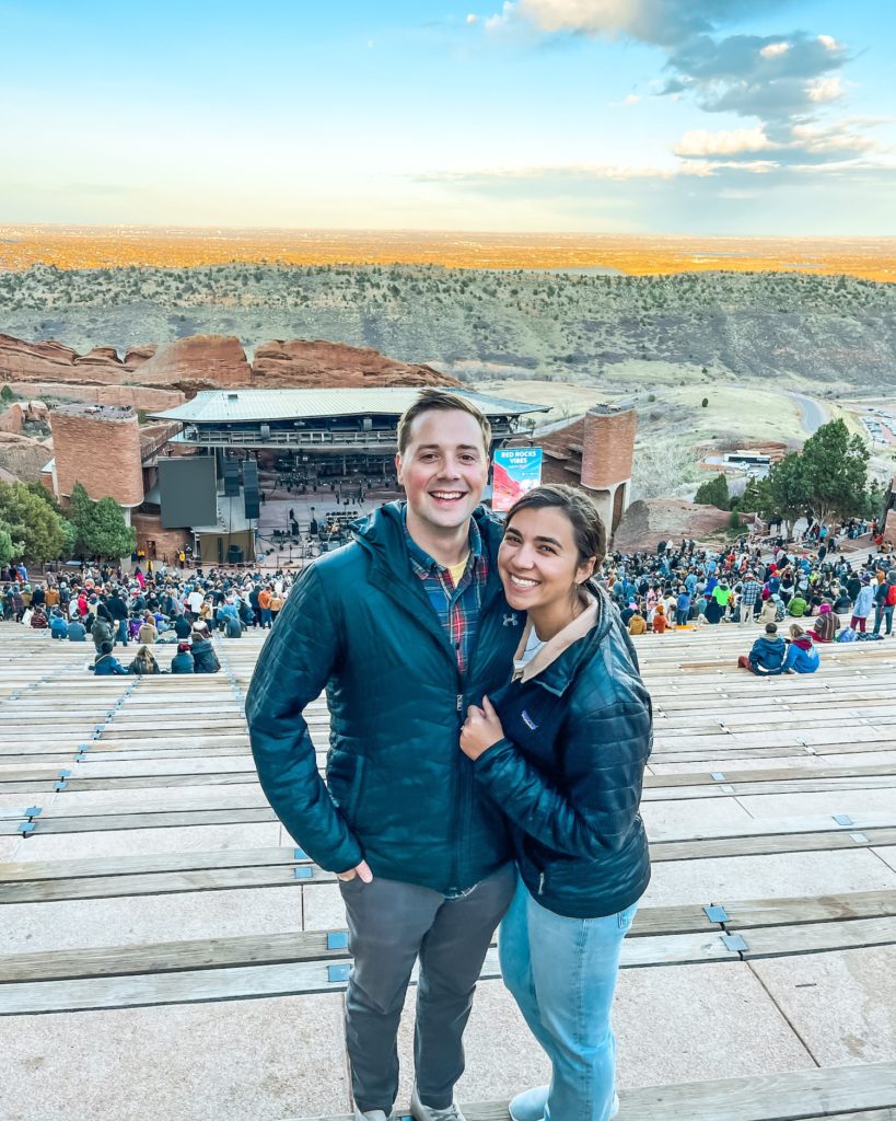 Couple at Red Rocks