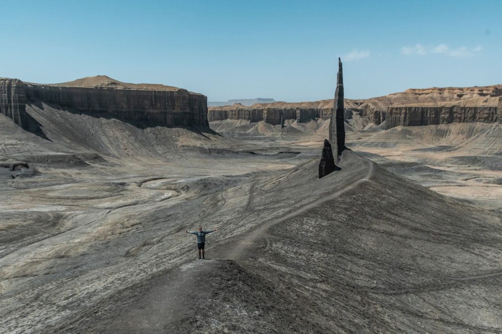 The Spire (Long Dong Silver) near Hanksville, Utah