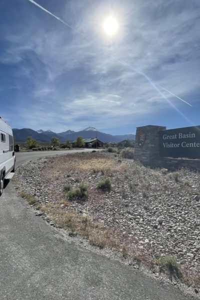 van at great basin national park visitor center