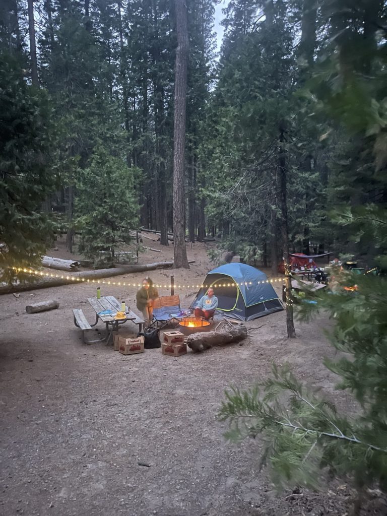 campground at yosemite