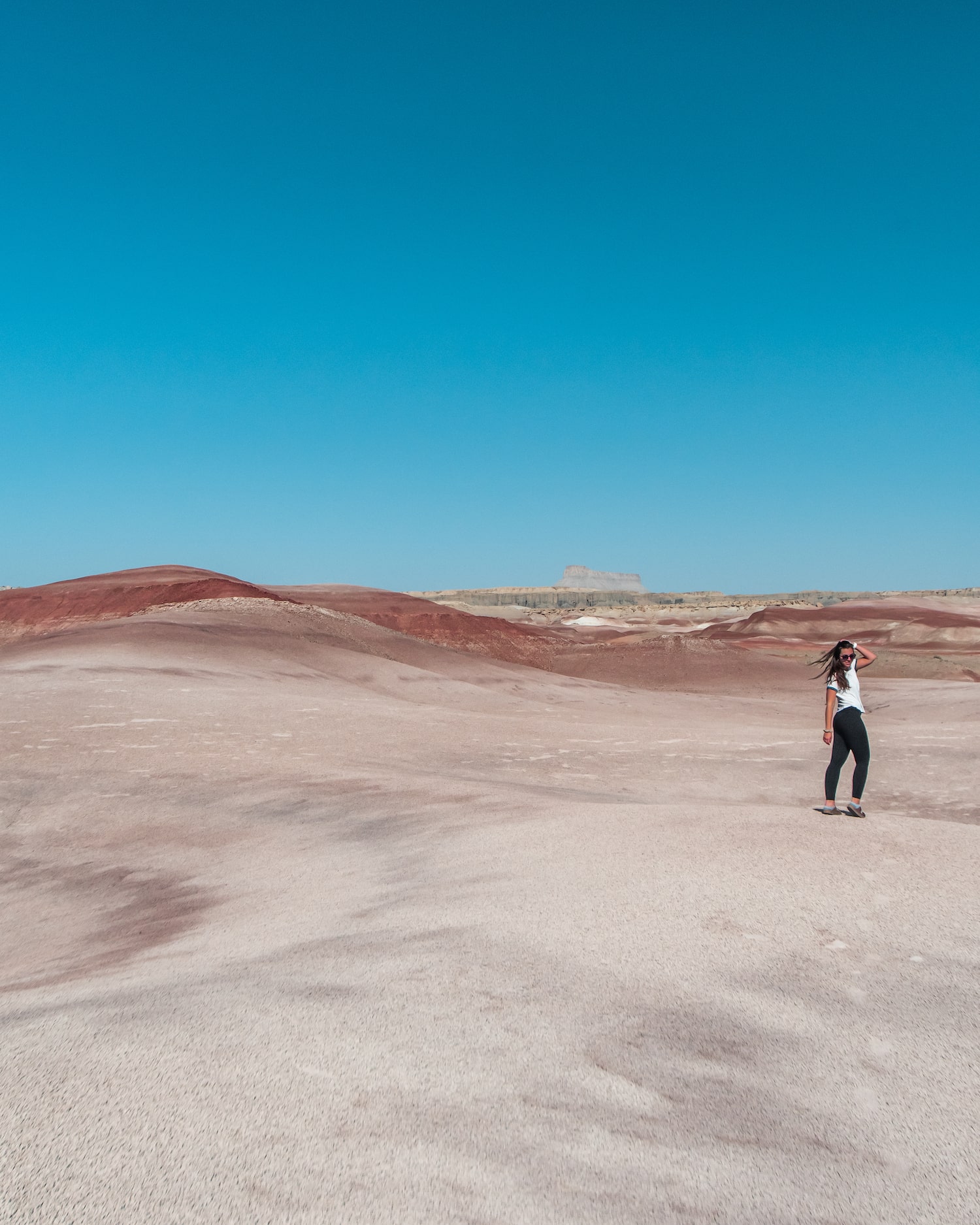 Mars Like Rocks Utah Guide to the Bentonite Hills aka Mars - Lita of the Pack