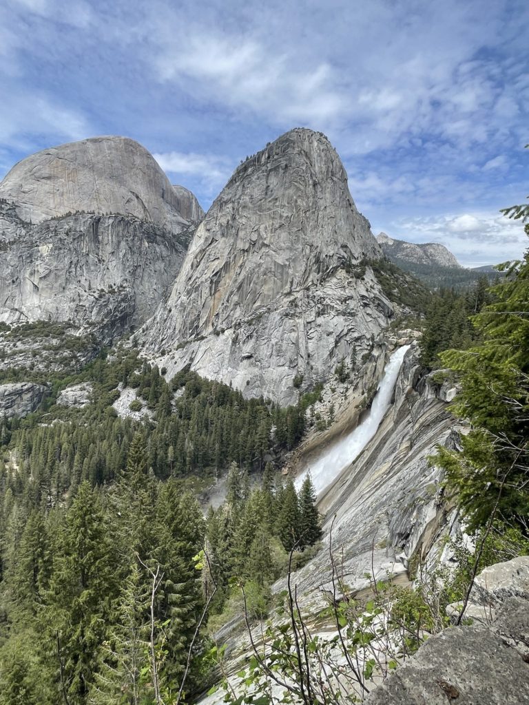 View from John Muir Trail