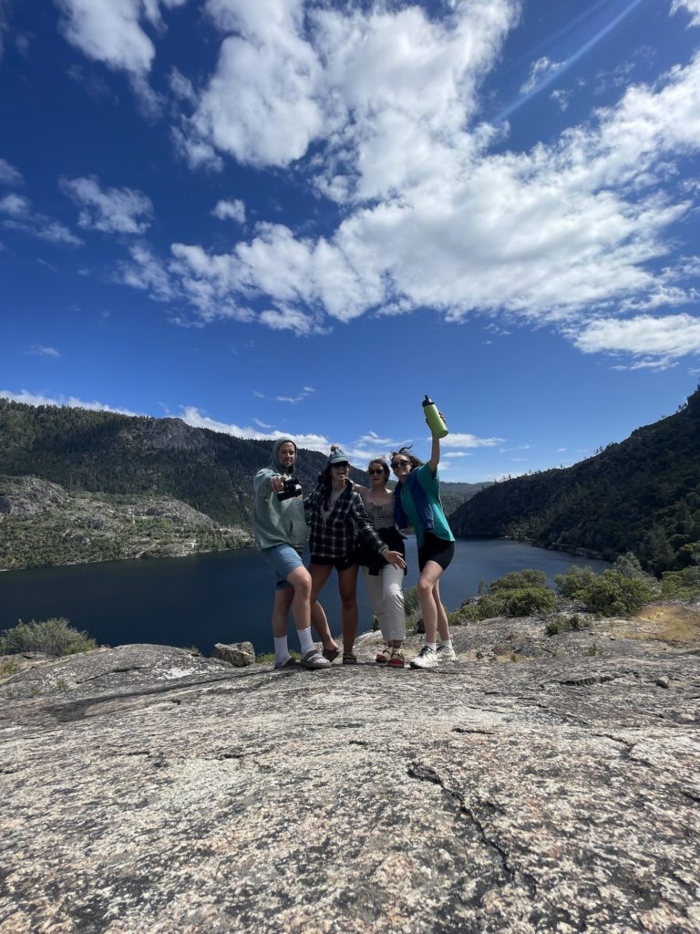 four people at hetch hetchy