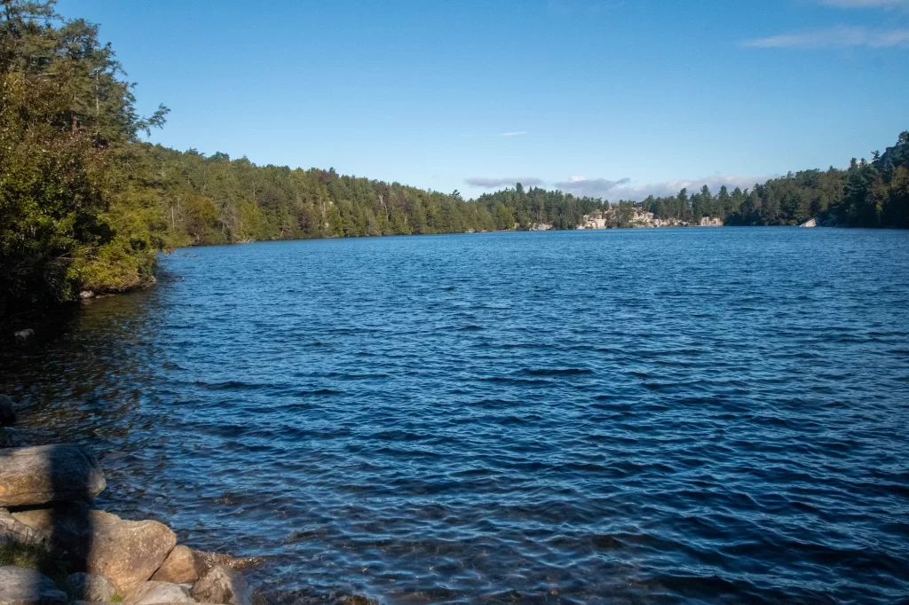 Minnewaska Lake views