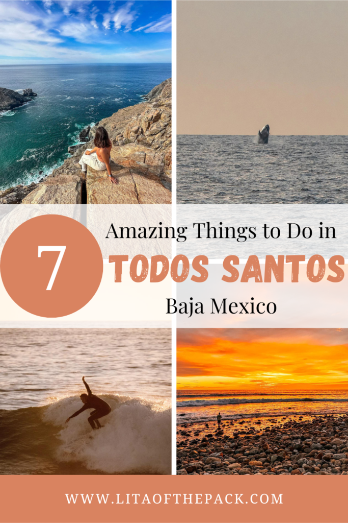 four pictures of todos santos things