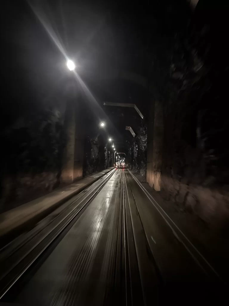 One way tunnel into Whittier