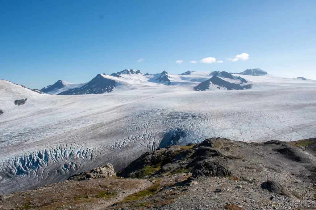 Landscape of harding icefield