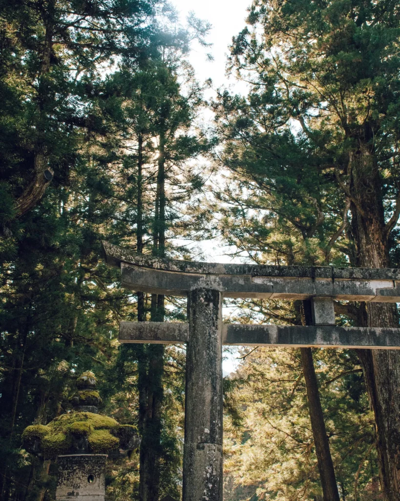 shrine gates in Nikko