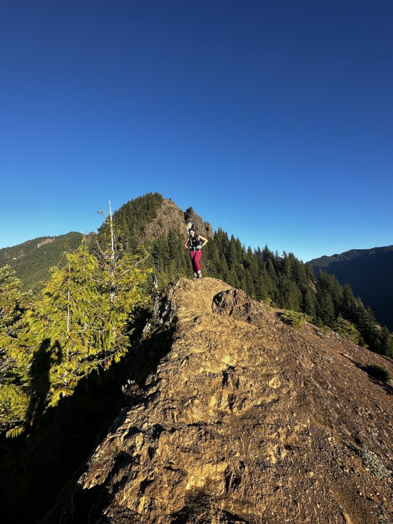 girl on rocks