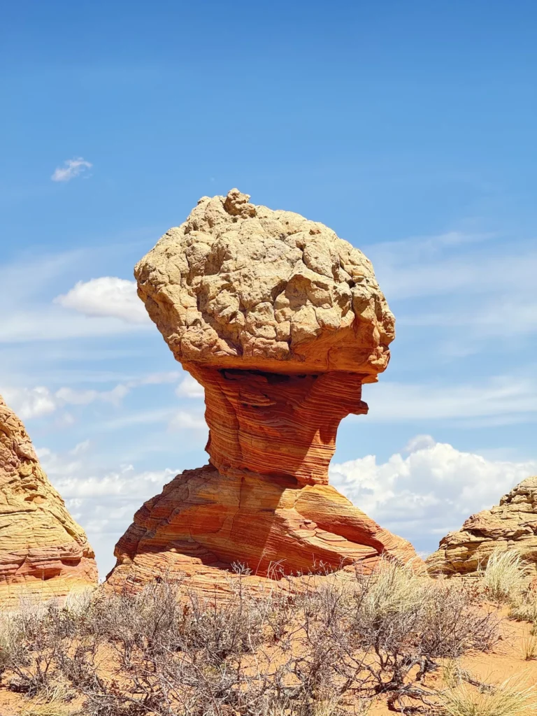 mushroom cloud rock