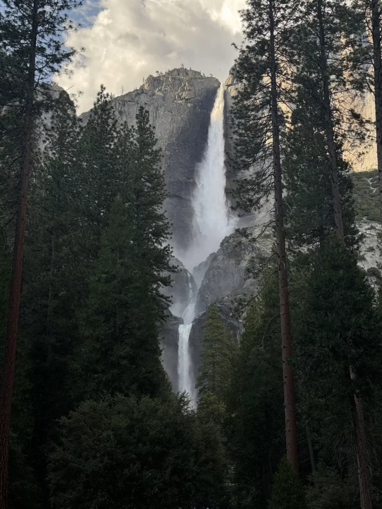 Yosemite Falls from the Lower Yosemite Falls trail