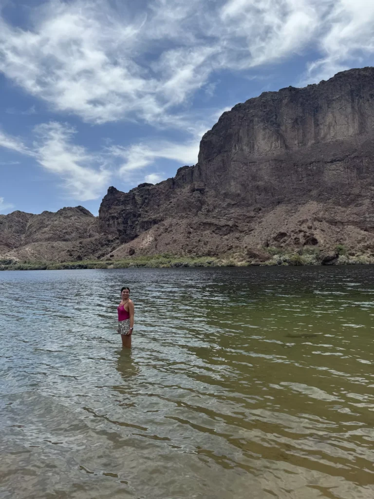 girl standing in Colorado